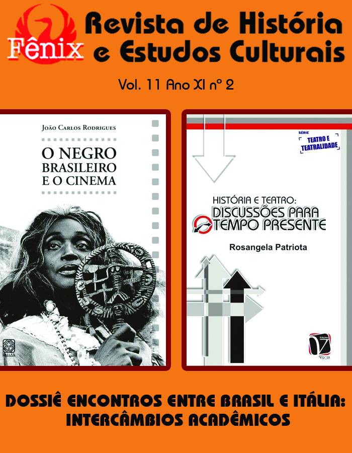 					Visualizar v. 11 n. 2 (2014): DOSSIÊ ENCONTROS ENTRE BRASIL E ITÁLIA: INTERCÂMBIOS ACADÊMICOS
				