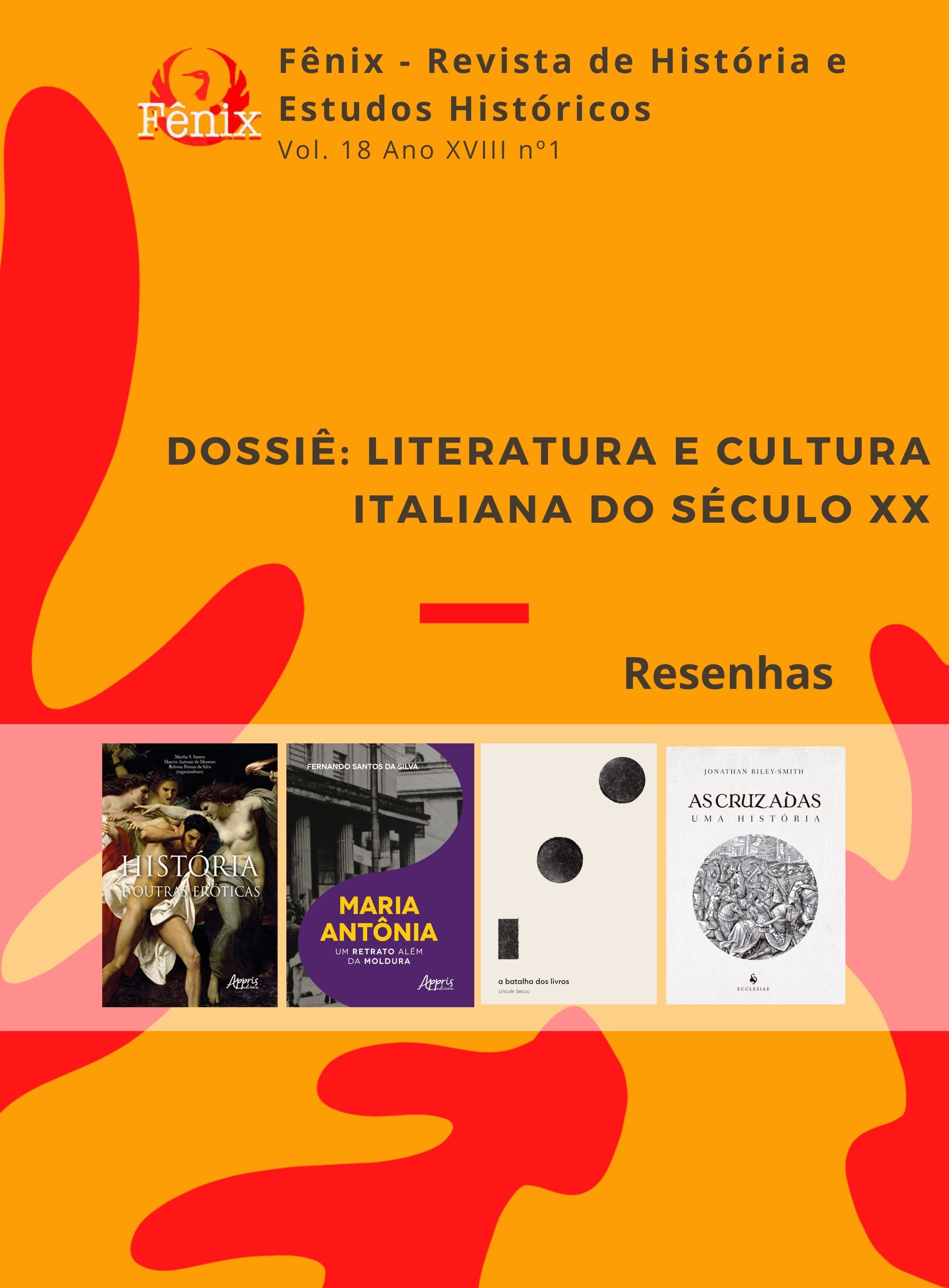 					Visualizar v. 18 n. 1 (2021): Dossiê: Literatura e cultura italiana do século XX 
				